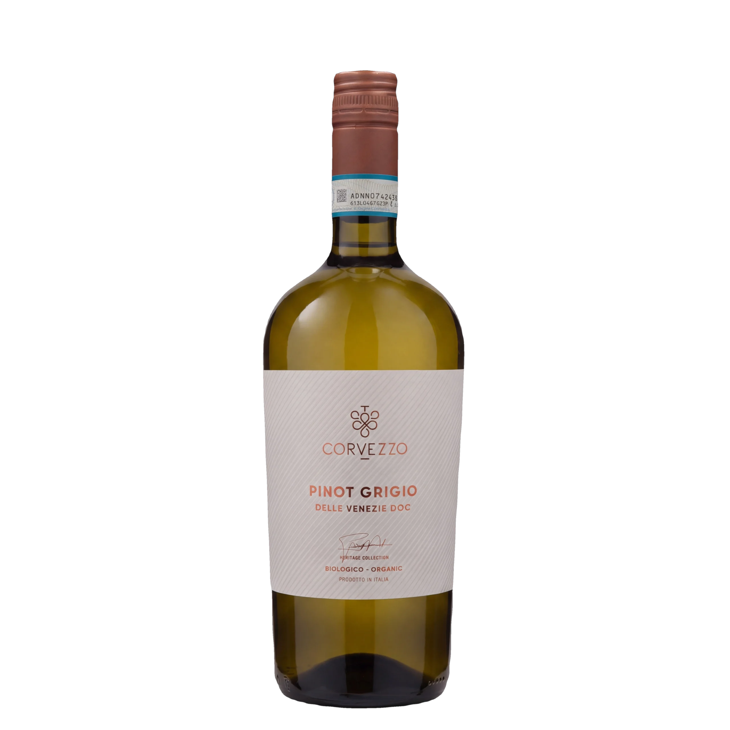 Corvezzo Heritage Pinot Grigio delle Venezie DOC თეთრი მშრალი ღვინო 0.75ლ ბოთლი