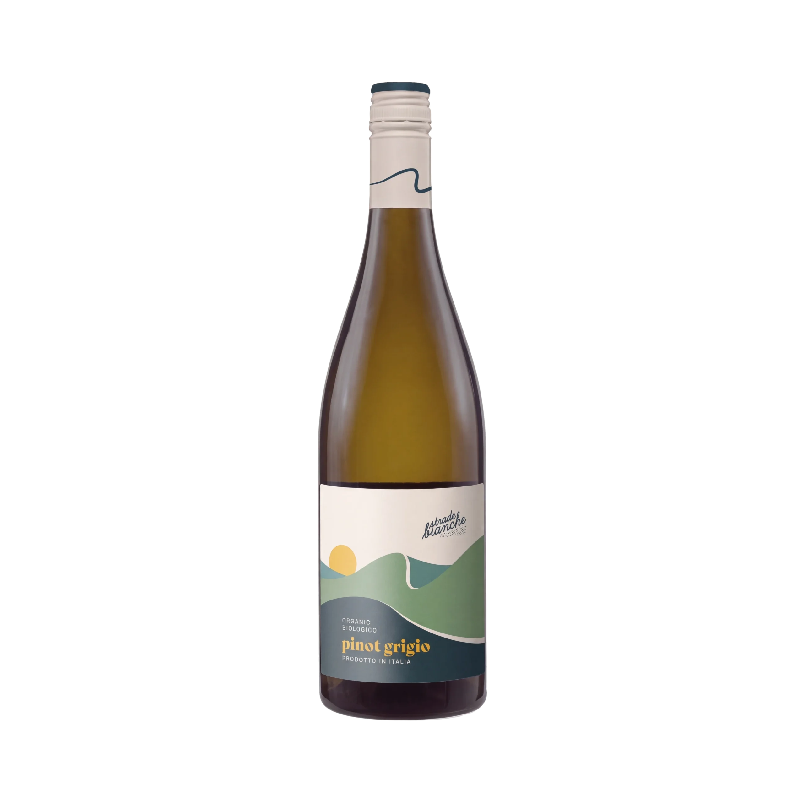 Corvezzo Strade Bianche Pinot Grigio Terre Siciliane IGT თეთრი მშრალი ორგანული ღვინო 0.75ლ ბოთლი