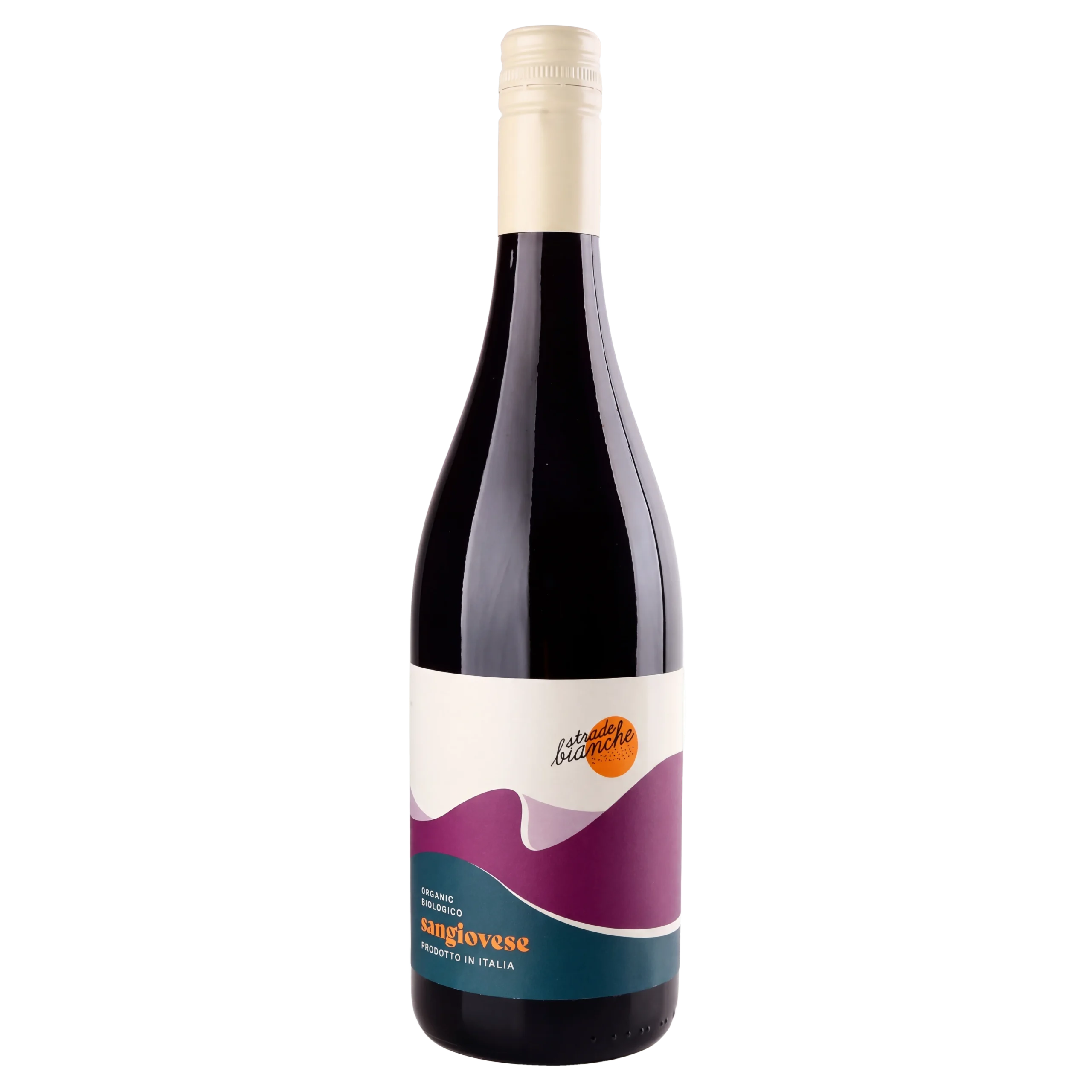 Corvezzo Strade Bianche Sangiovese Puglia IGT წითელი მშრალი ორგანული ღვინო 0.75ლ ბოთლი